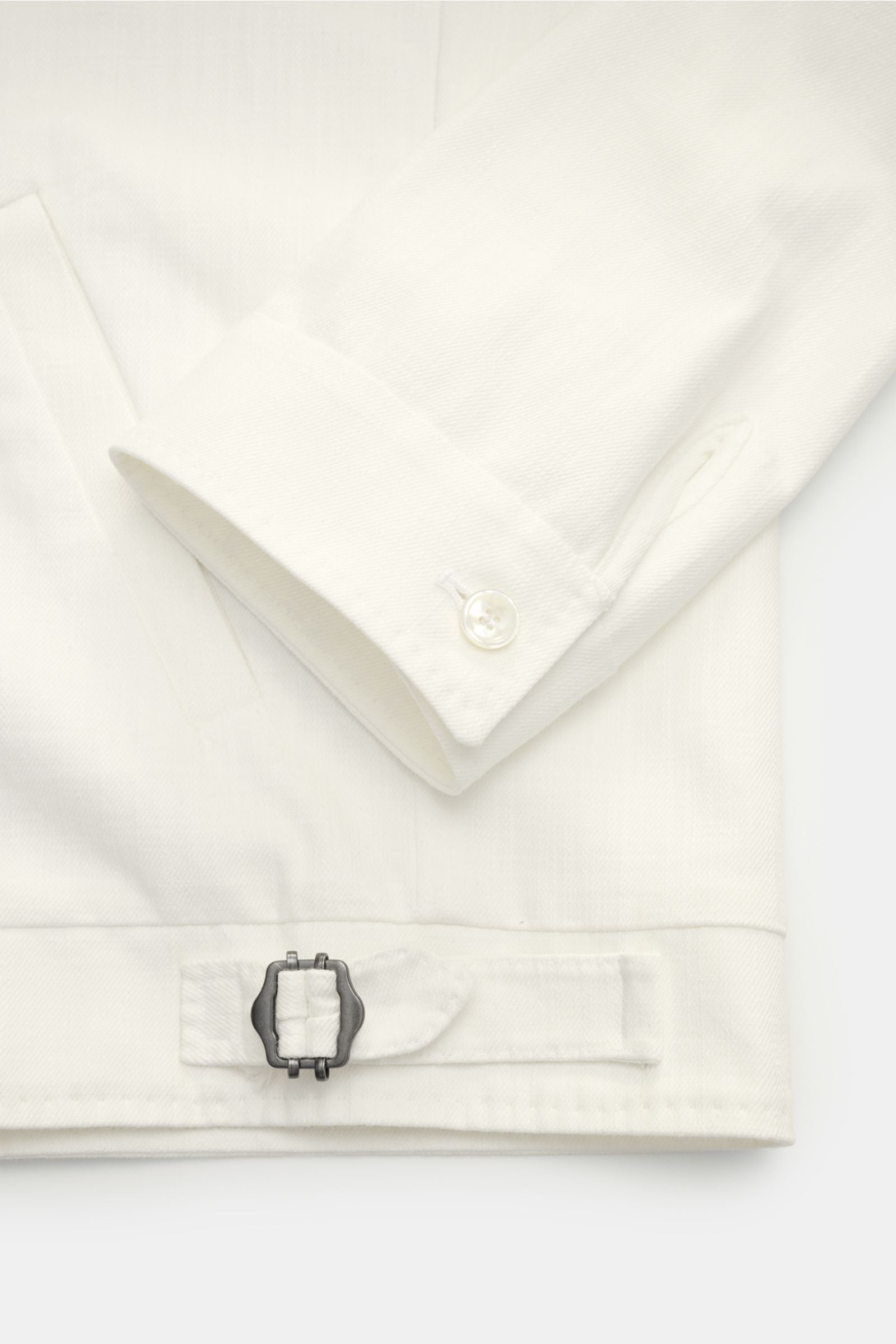 Stile Latino Overshirt 'Gbu Teseo' - cream