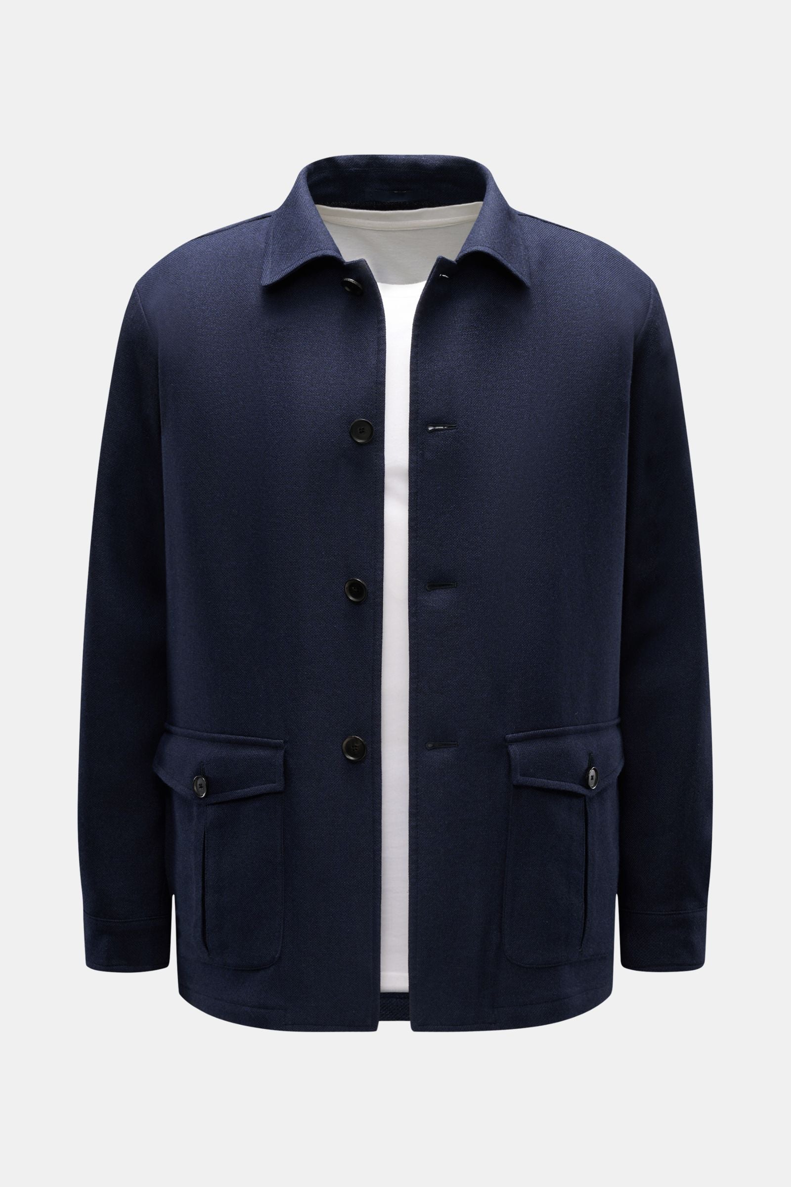 Caruso Overshirt 'Dalila' - navy