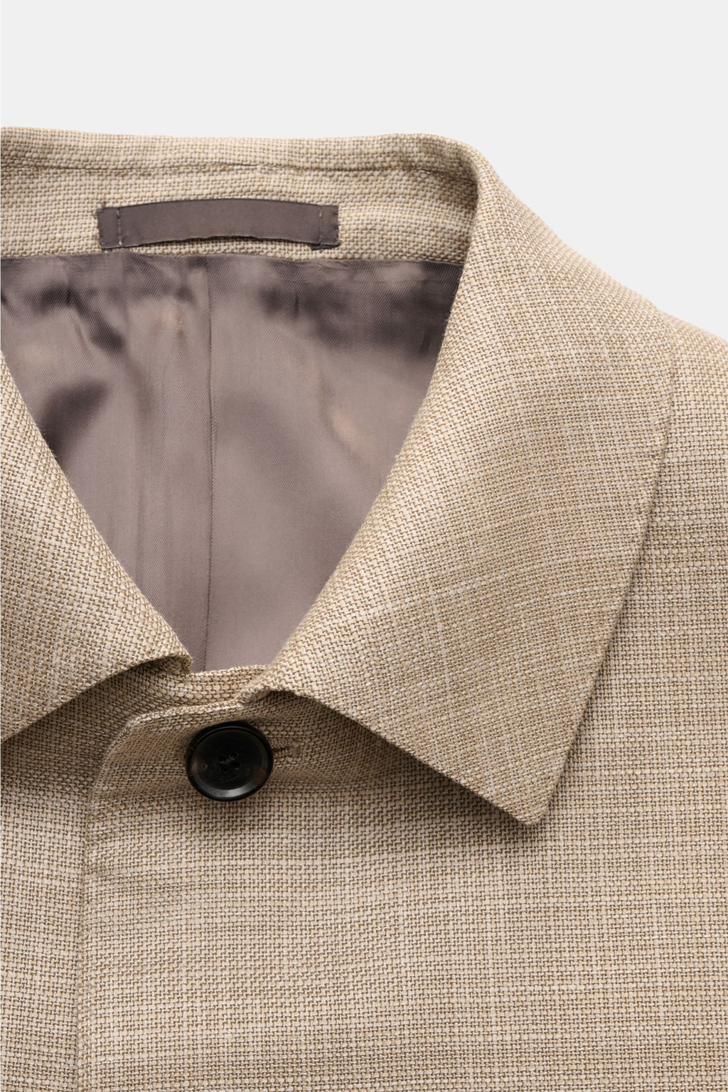 Caruso Overshirt 'Fedora' - beige mottled