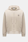 Maison Kitsuné Sweat jacket 'Bold Fox' - beige
