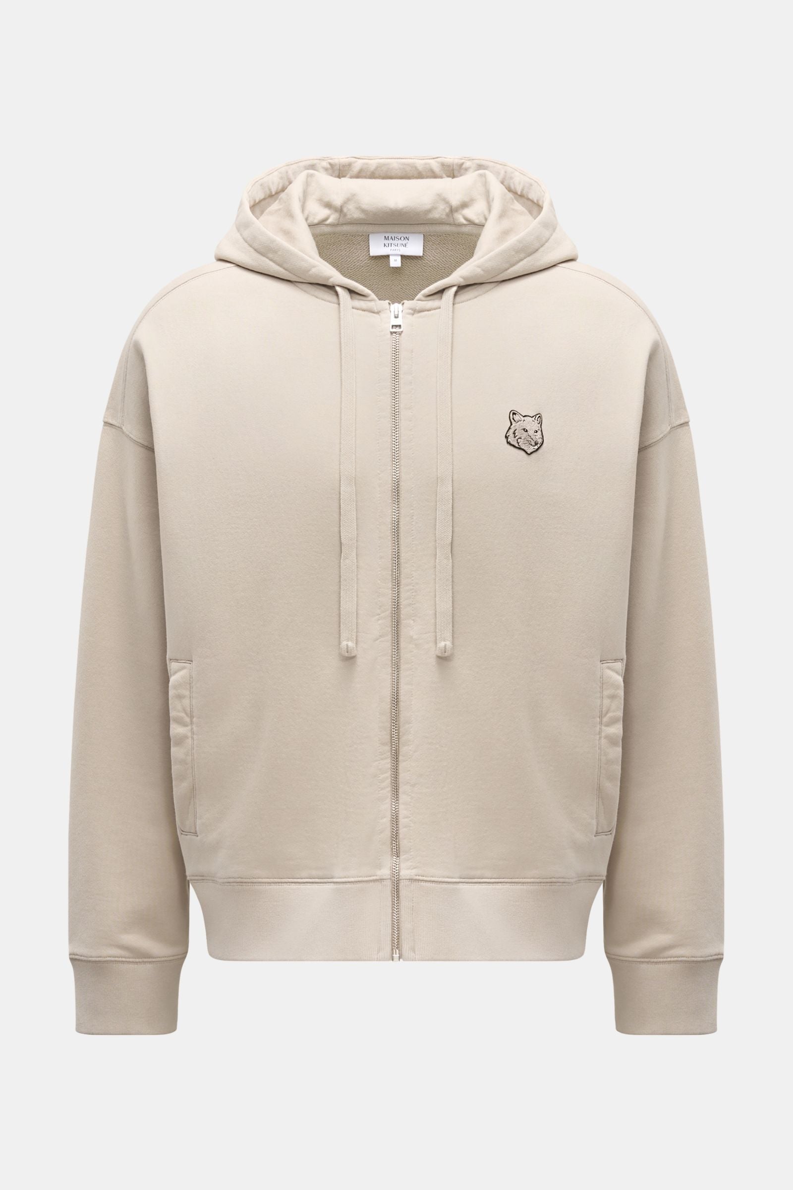 Maison Kitsuné Sweat jacket 'Bold Fox' - beige