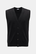 von Braun Cashmere knit waistcoat - Black