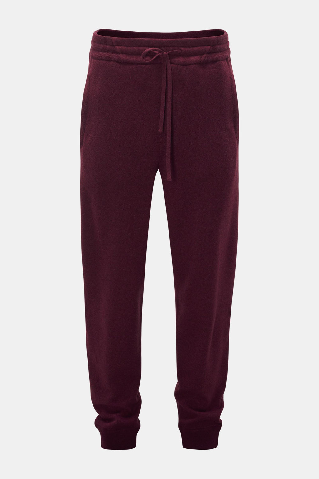 von Braun Cashmere jogger pants - Burgundy