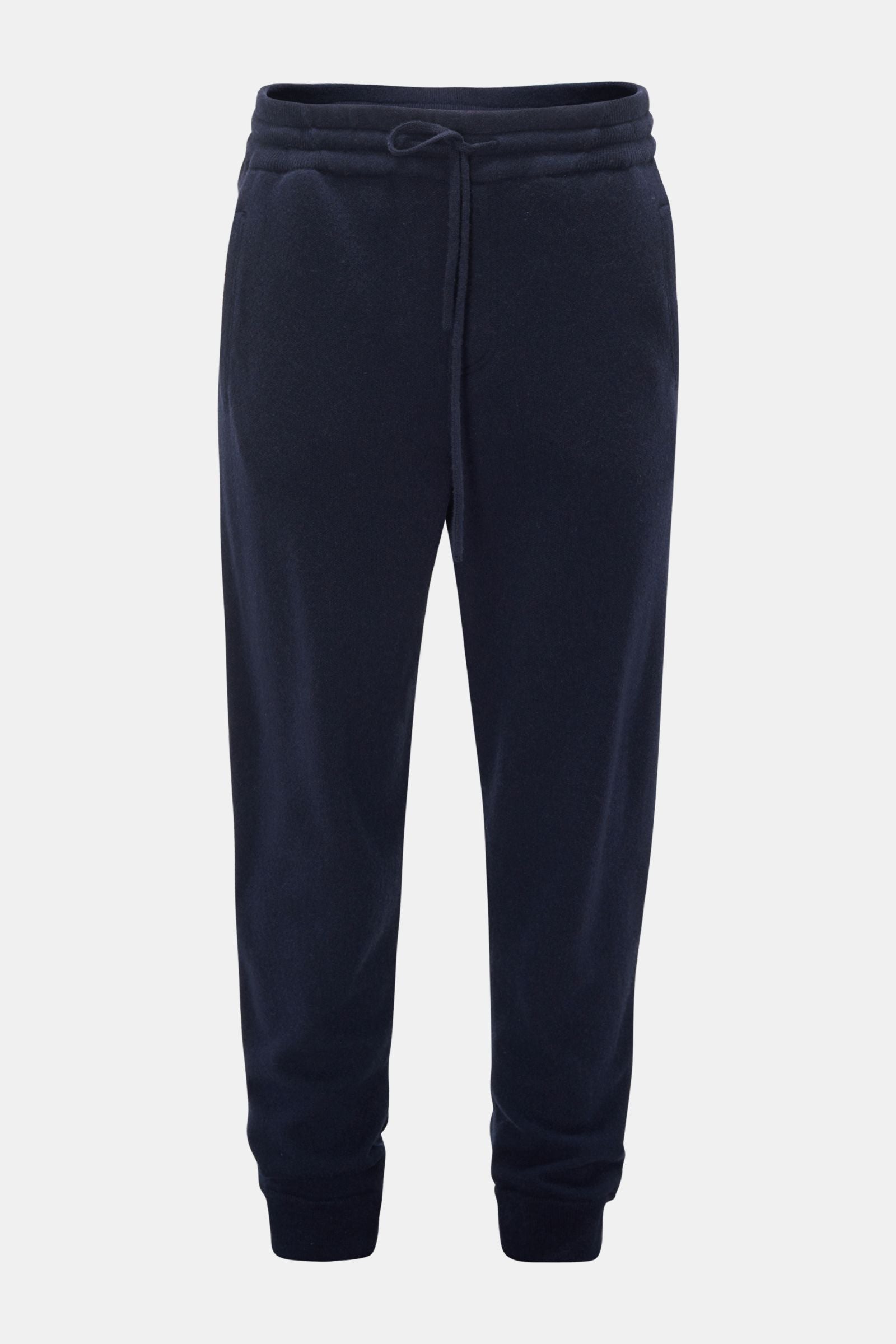 von Braun Cashmere jogger pants - Navy