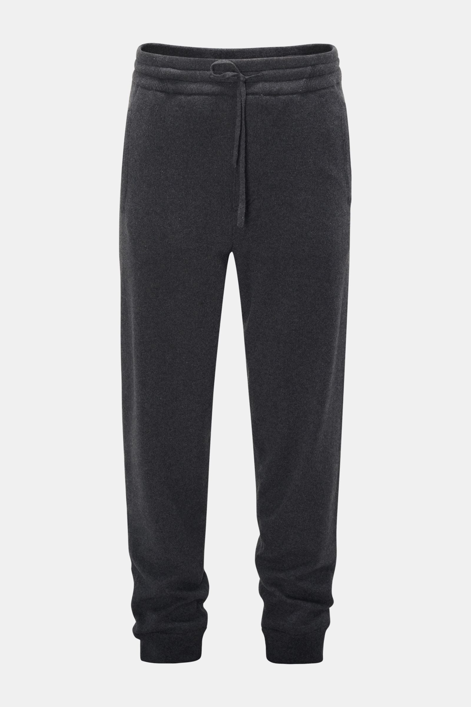 von Braun Cashmere jogger pants - Dark grey