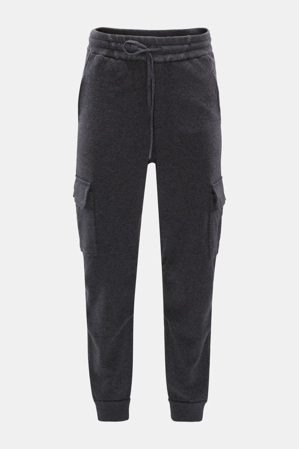 von Braun Cashmere cargo jogger pants - anthracite