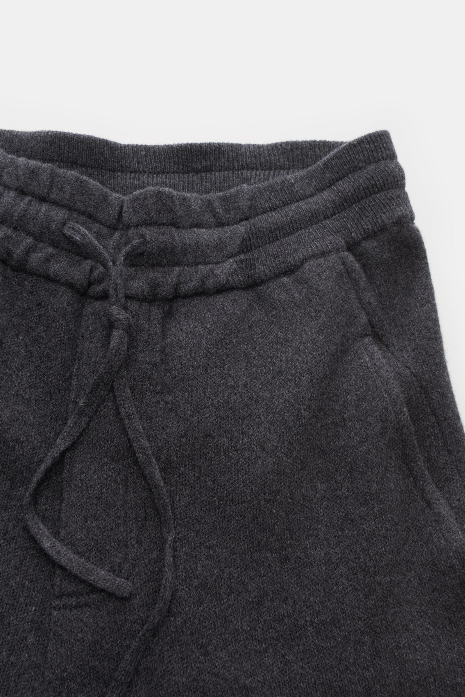 von Braun Cashmere cargo jogger pants - anthracite