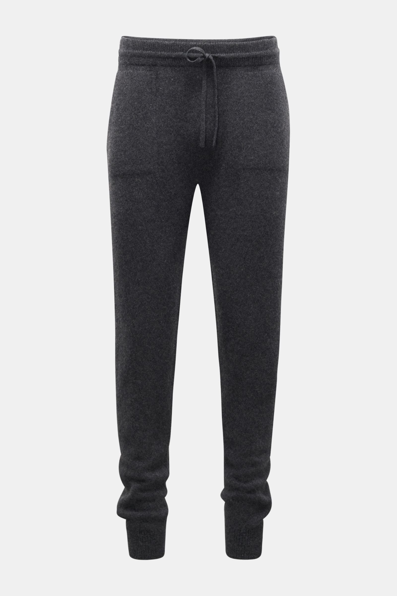 von Braun Cashmere jogger pants - Anthracite