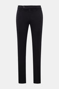 Stefan Brandt Jersey trousers 'Jonas' - black