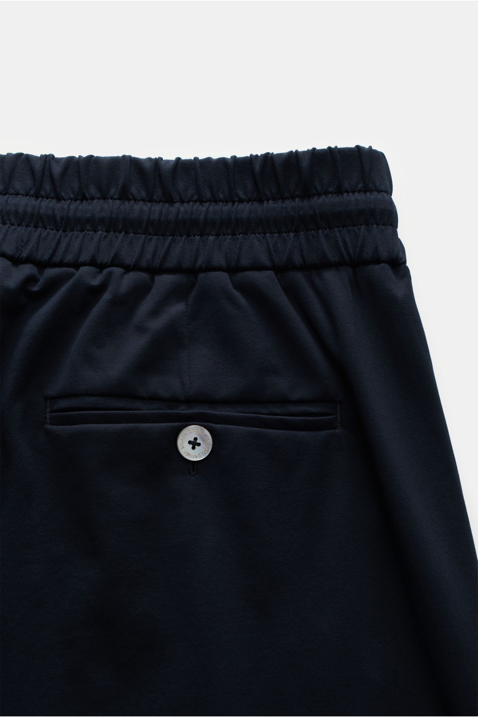 Stefan Brandt Jersey jogger pants 'Jonas' - navy