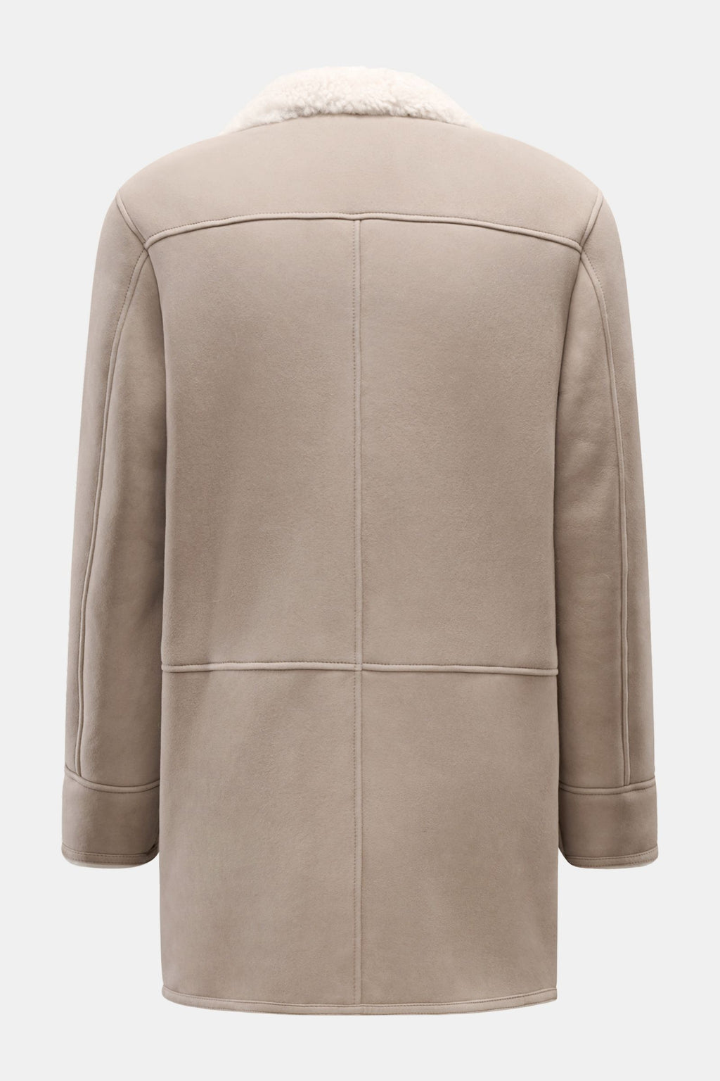 Manzoni 24 Shearling jacket - light grey