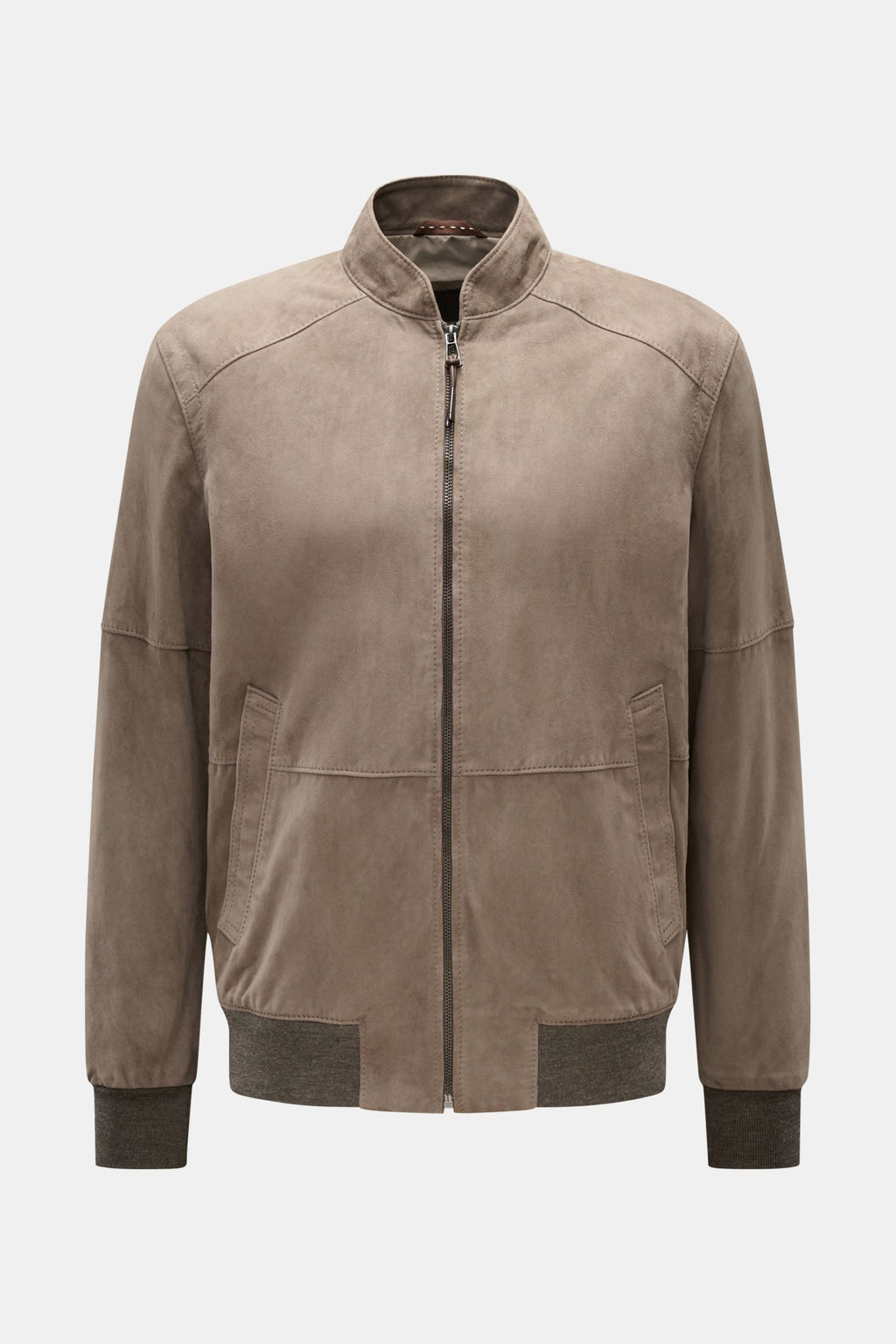 Windsor Leather blouson 'Borello' - Taupe