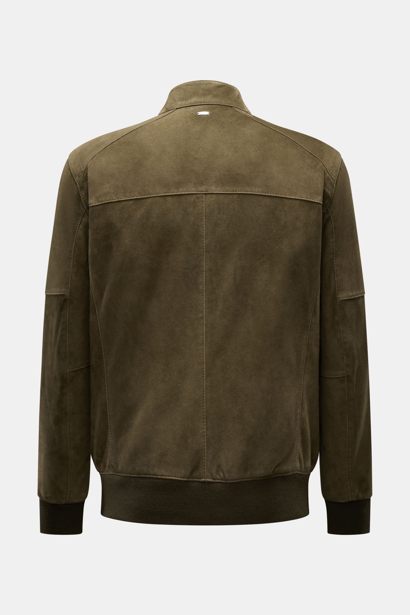 Windsor Leather blouson 'Borello' - Dark olive