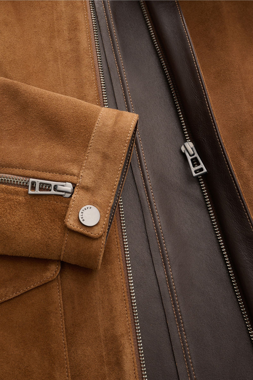 Belstaff Suede jacket 'Outland' - brown