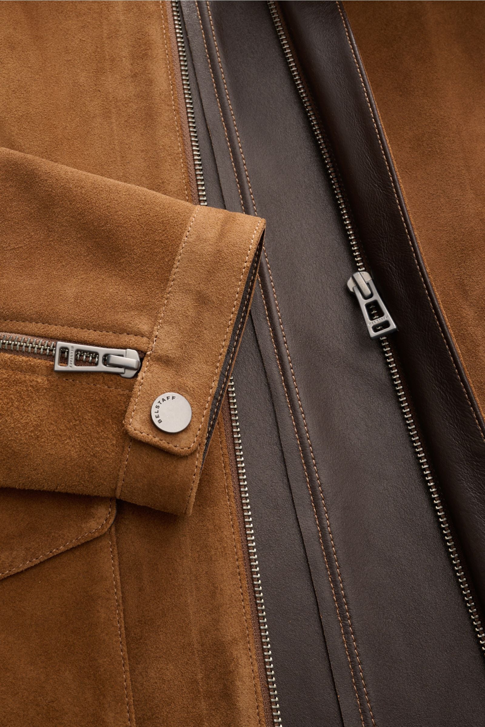 Belstaff Suede jacket 'Outland' - brown