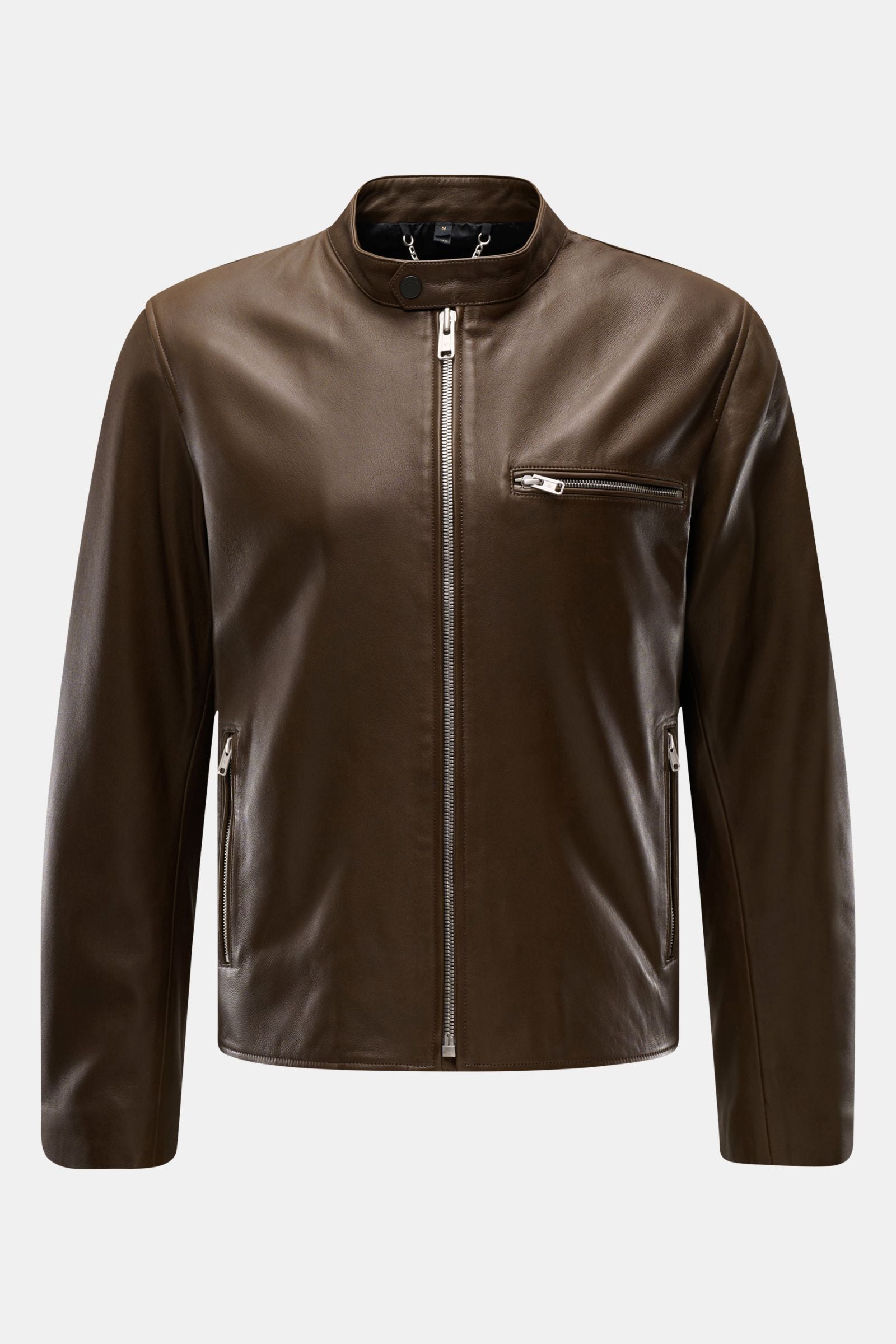 Belstaff Leather jacket 'Track Racer' - dark brown