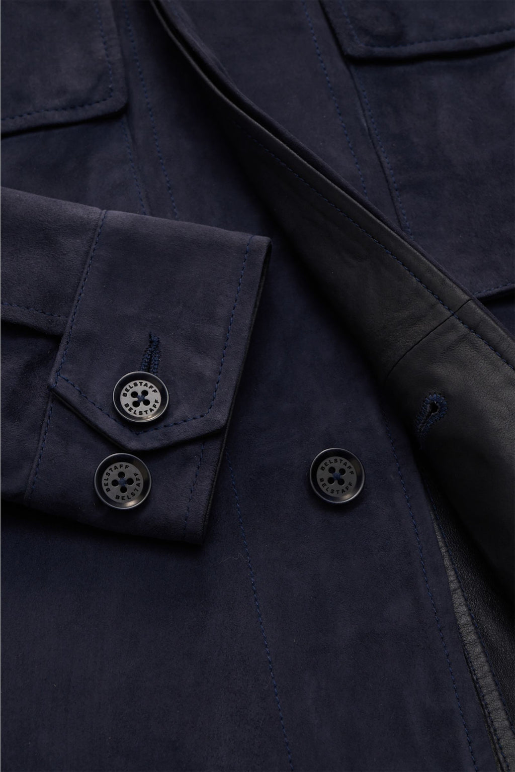 Belstaff Suede jacket 'Waymark' - Navy