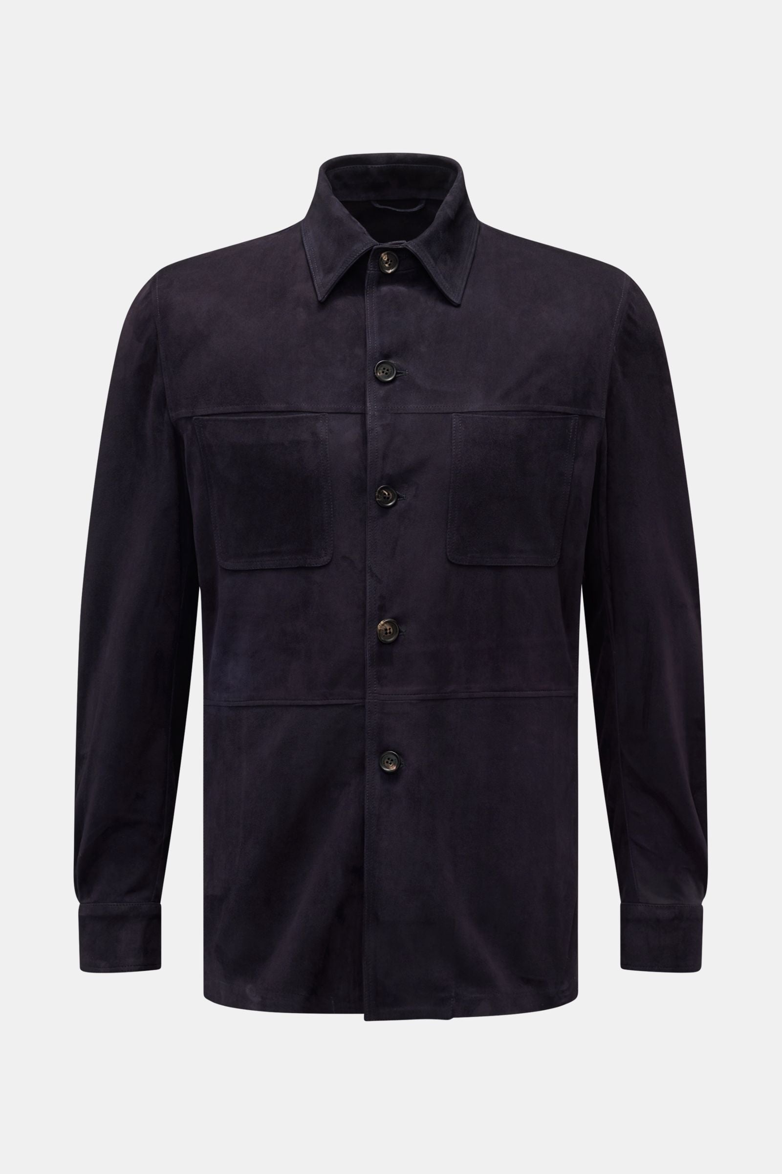 Rifugio Suede jacket - Dark navy
