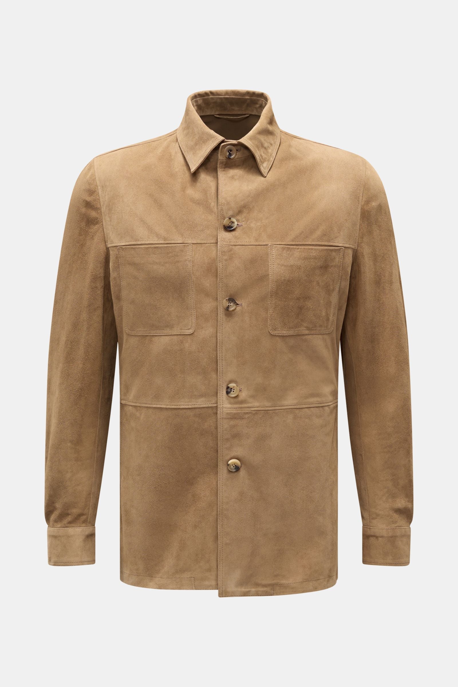 Rifugio Suede jacket - Light brown