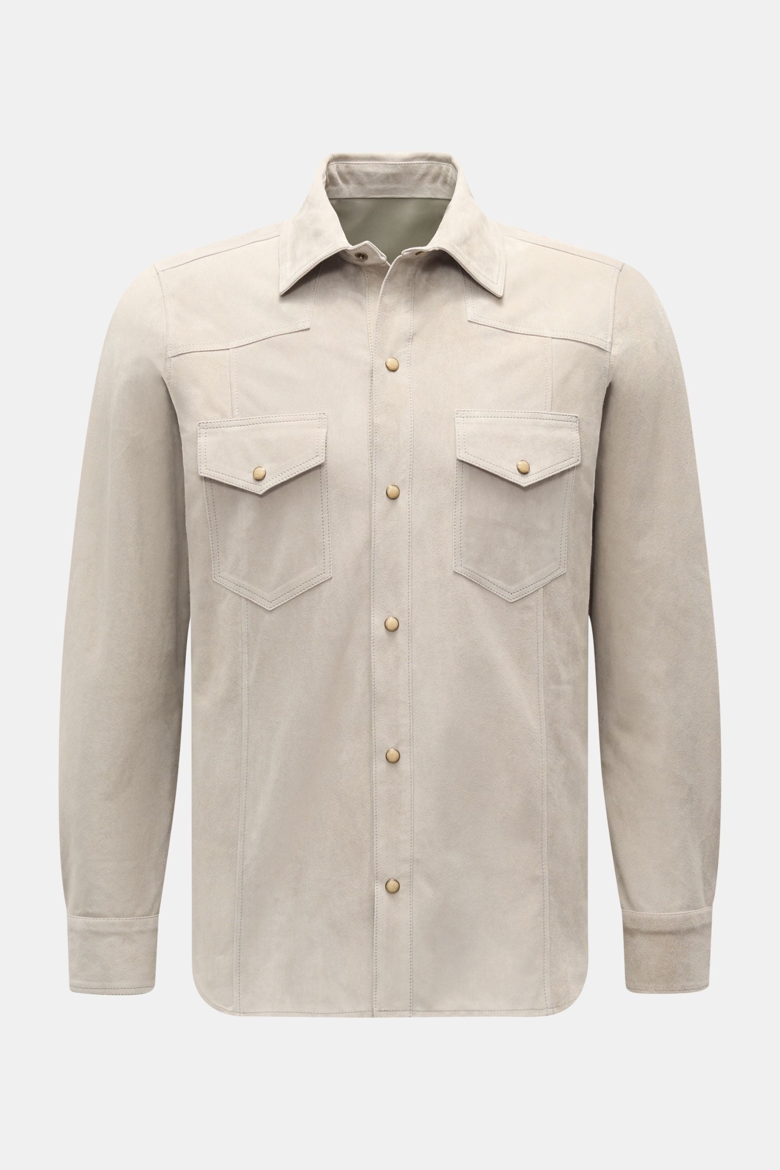 Rifugio Suede jacket - Light grey 2
