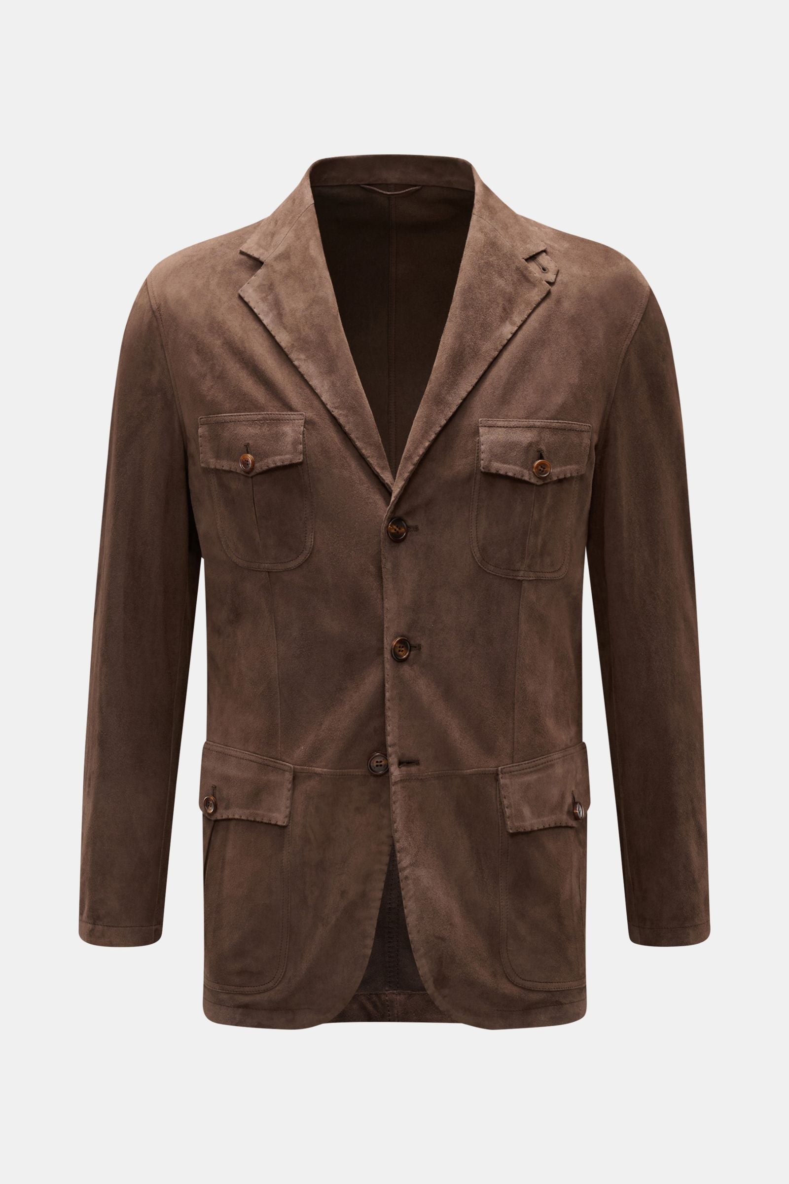 Rifugio Suede jacket - dark brown