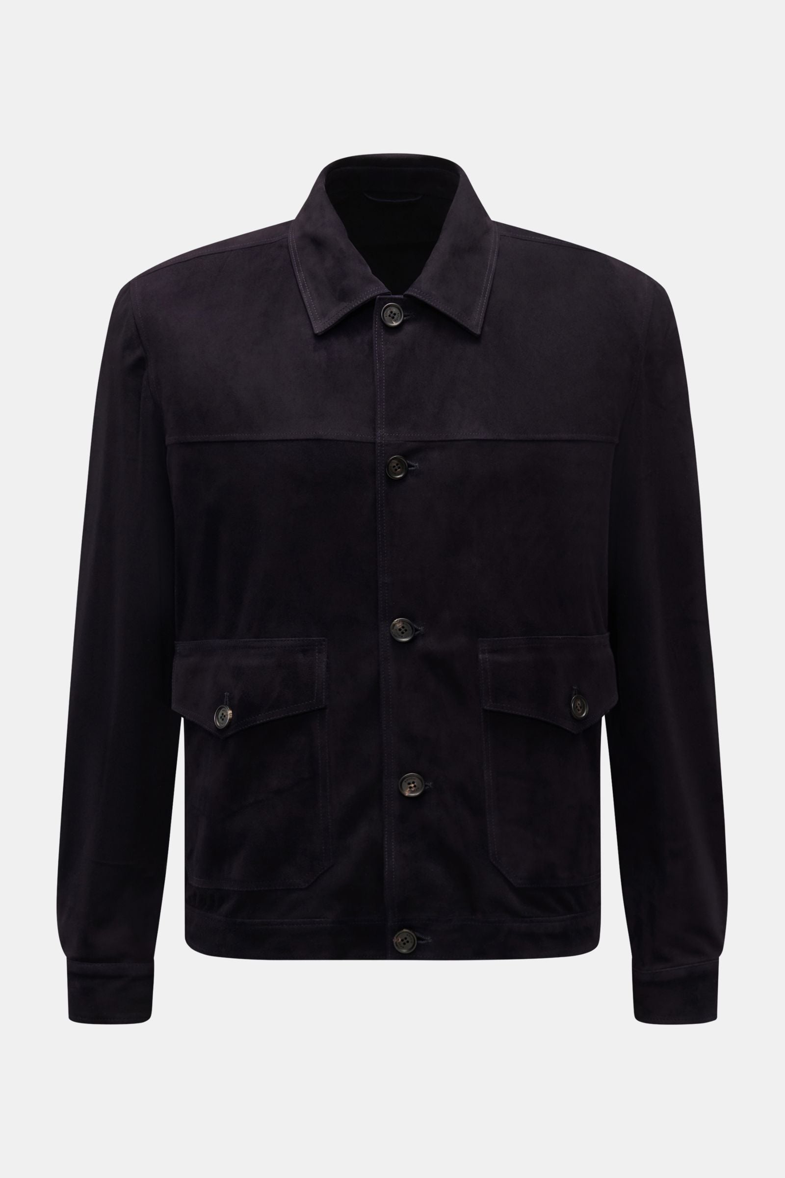 Rifugio Suede jacket - Dark navy 2