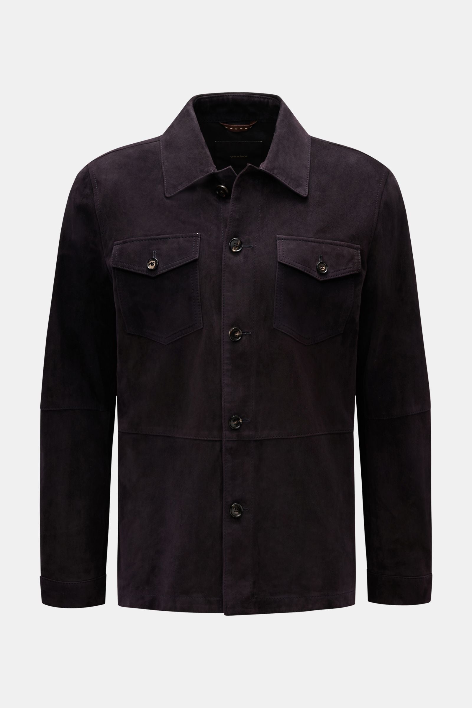 Windsor Suede jacket 'Olfano' - Black