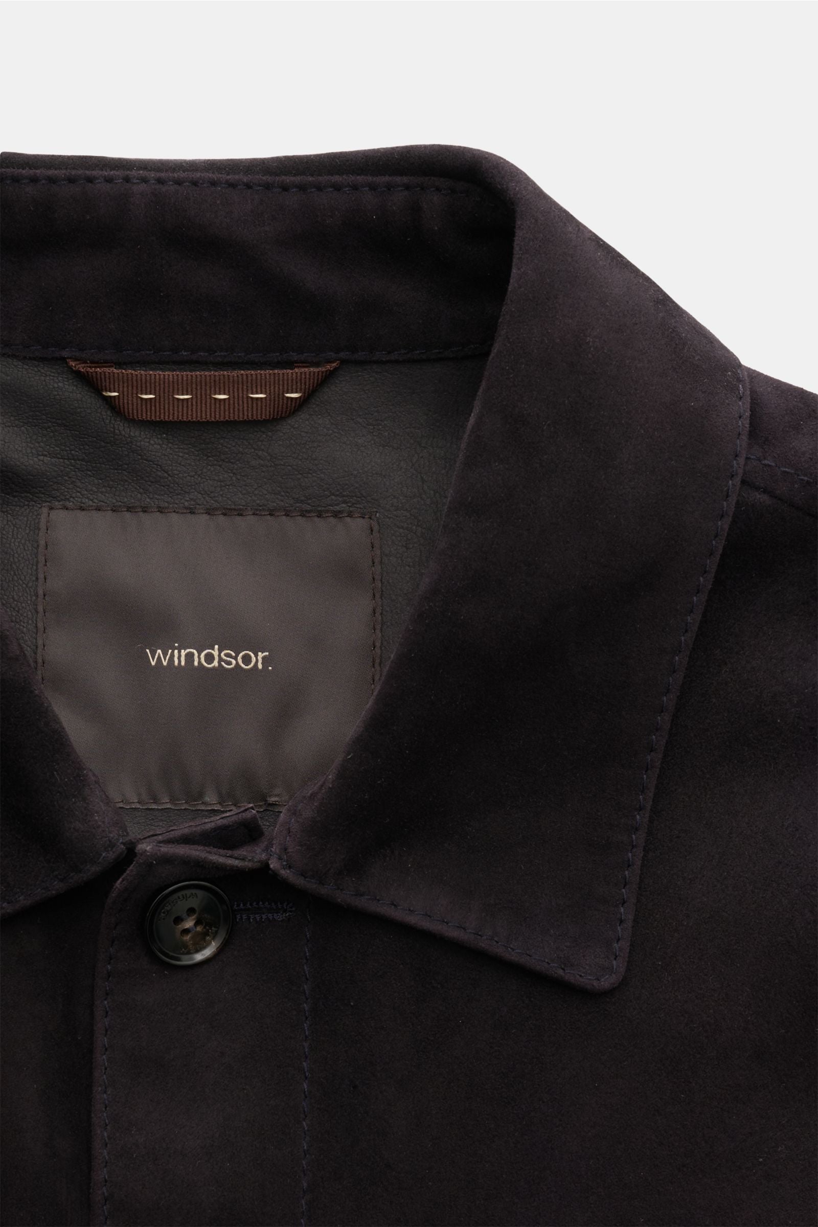 Windsor Suede jacket 'Olfano' - Black