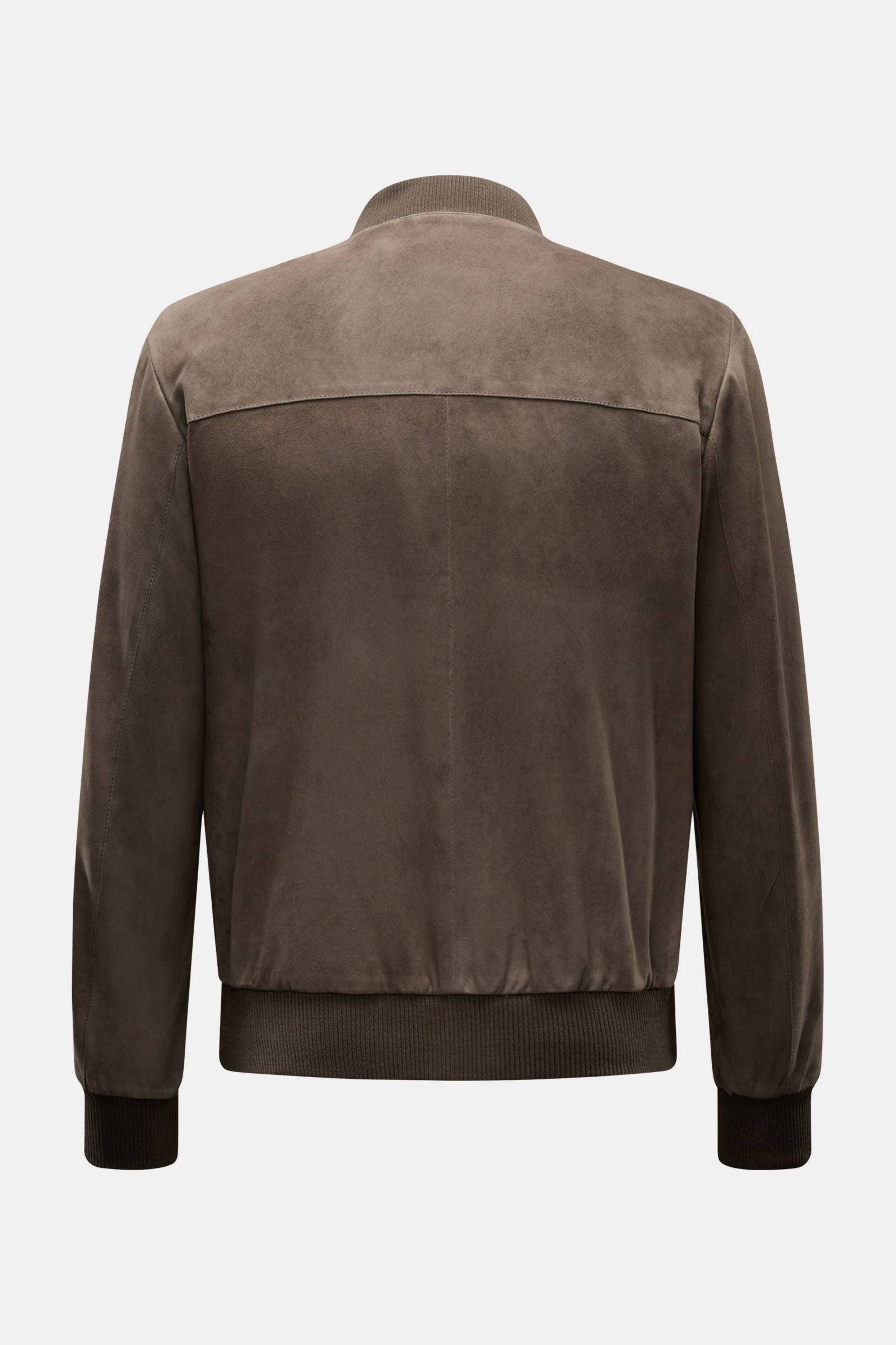 Arma Suede blouson 'Didier' - Dark brown