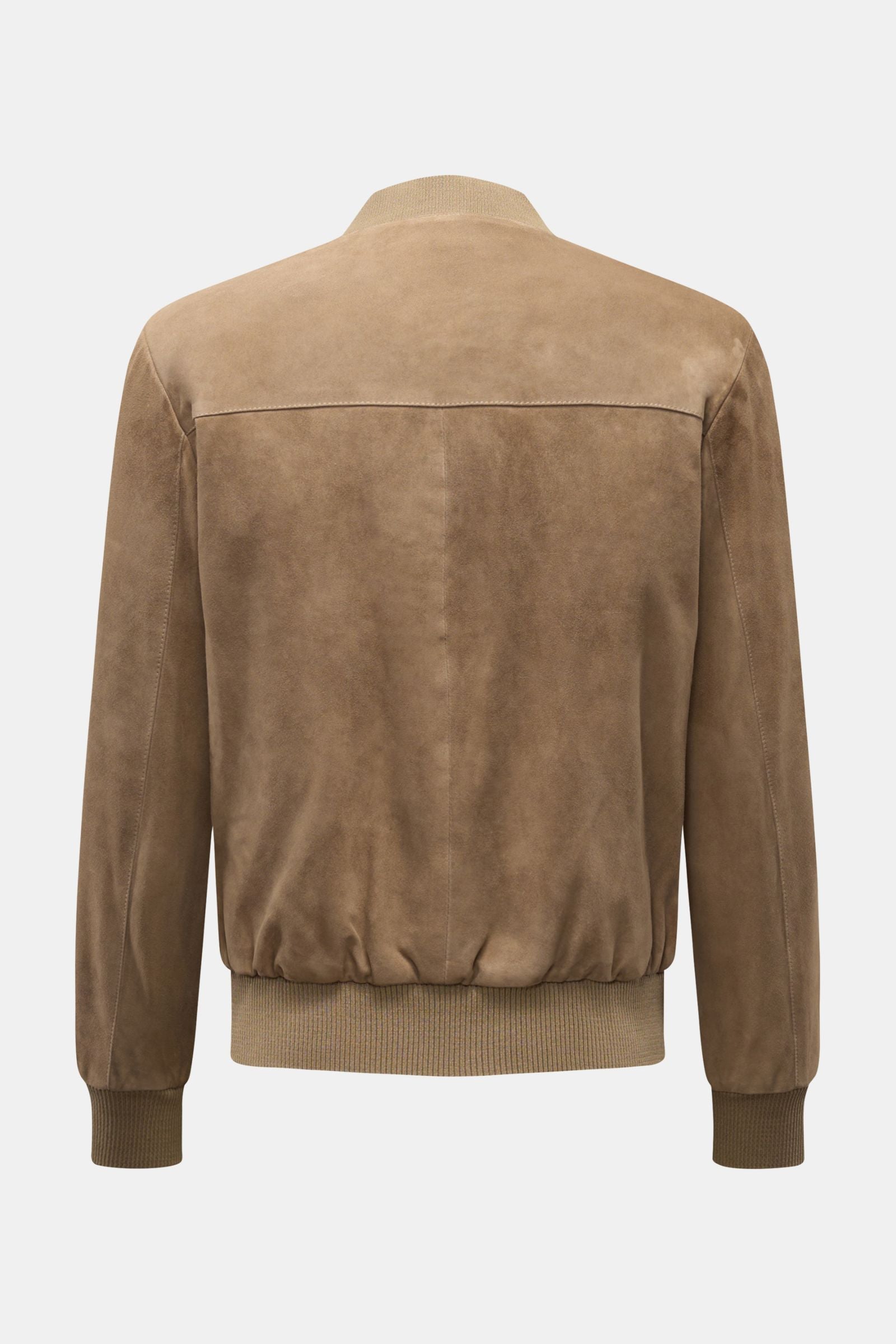 Arma Suede blouson 'Didier' - Taupe