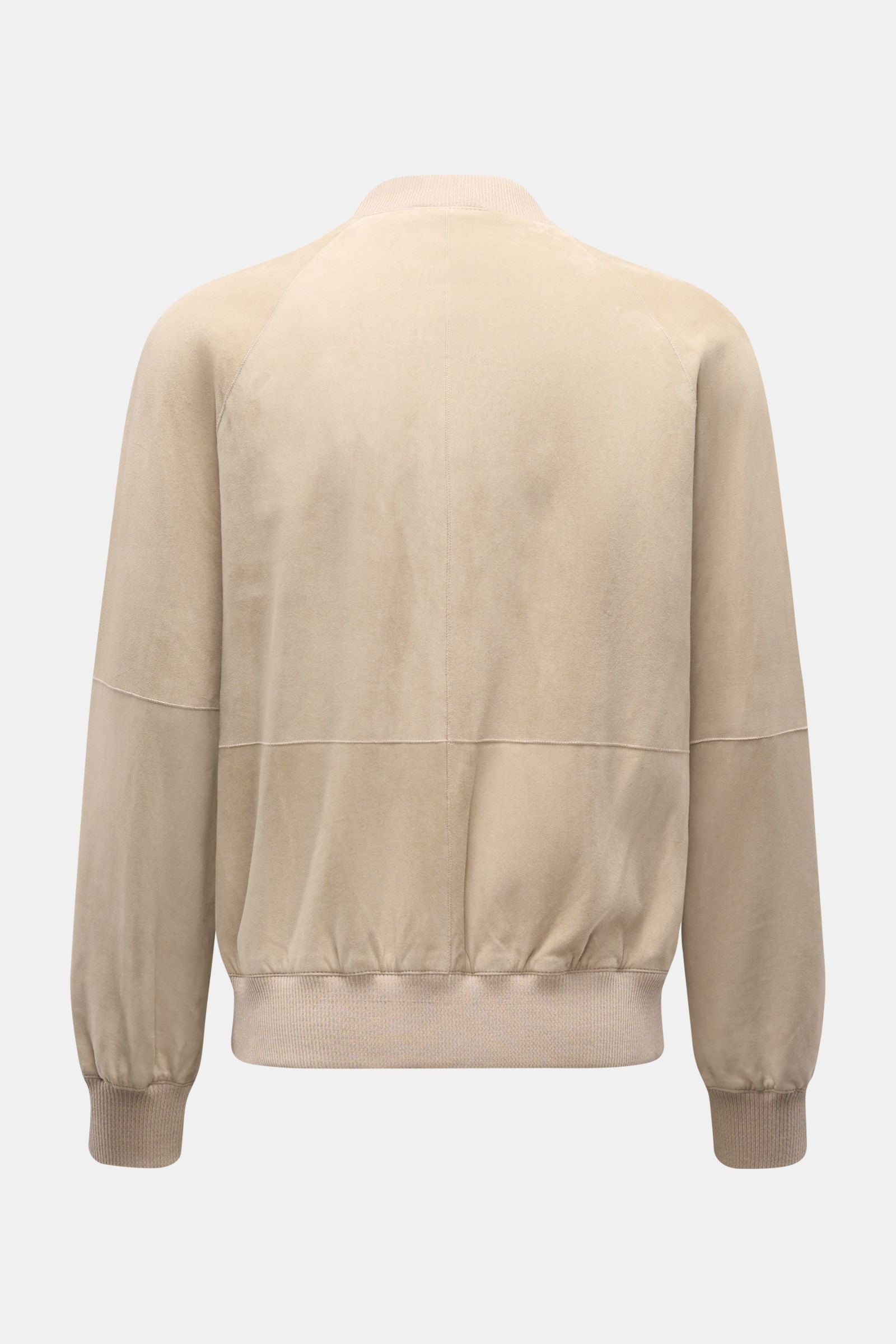 Arma Suede blouson 'Dion' - Beige