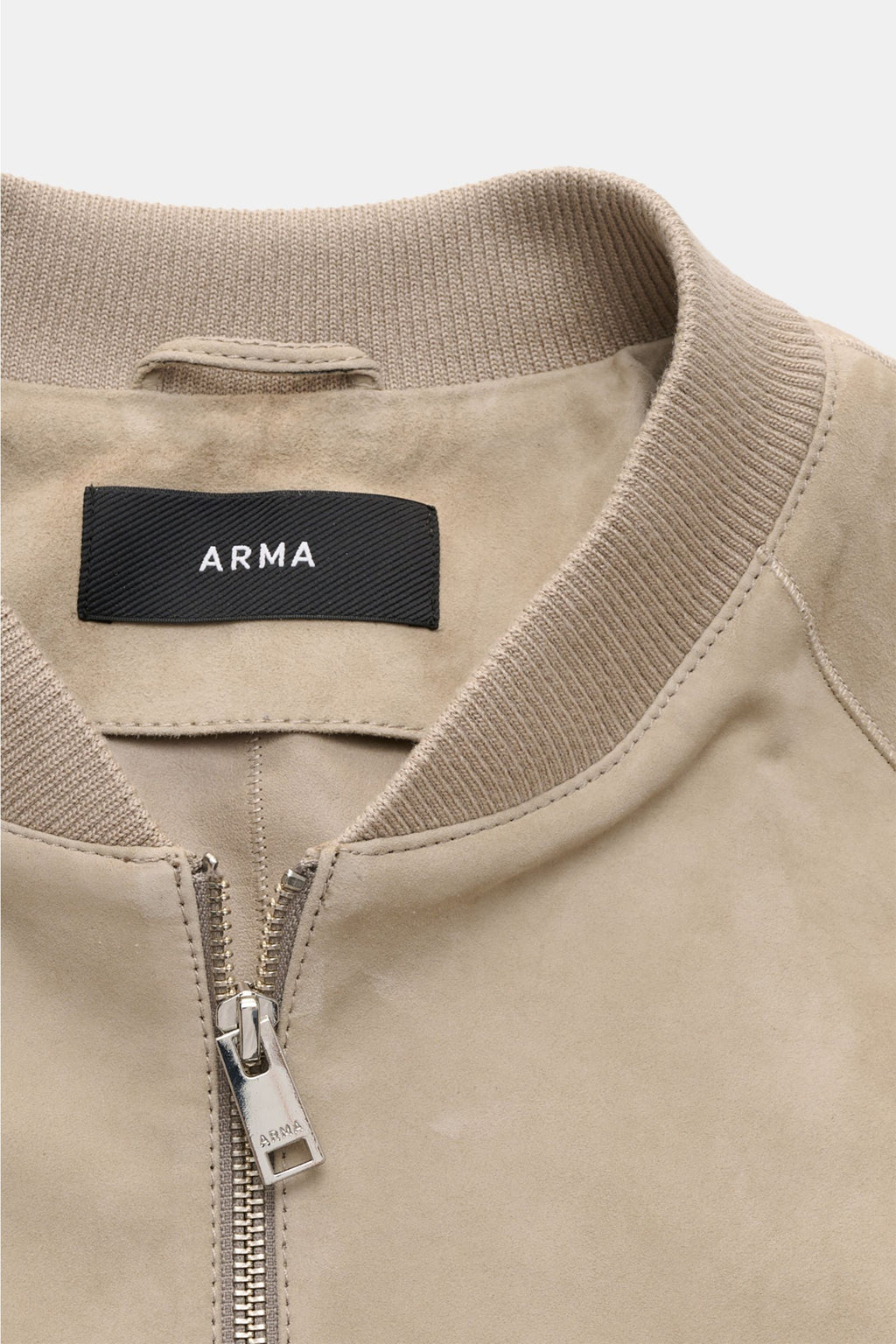 Arma Suede blouson 'Dion' - Beige