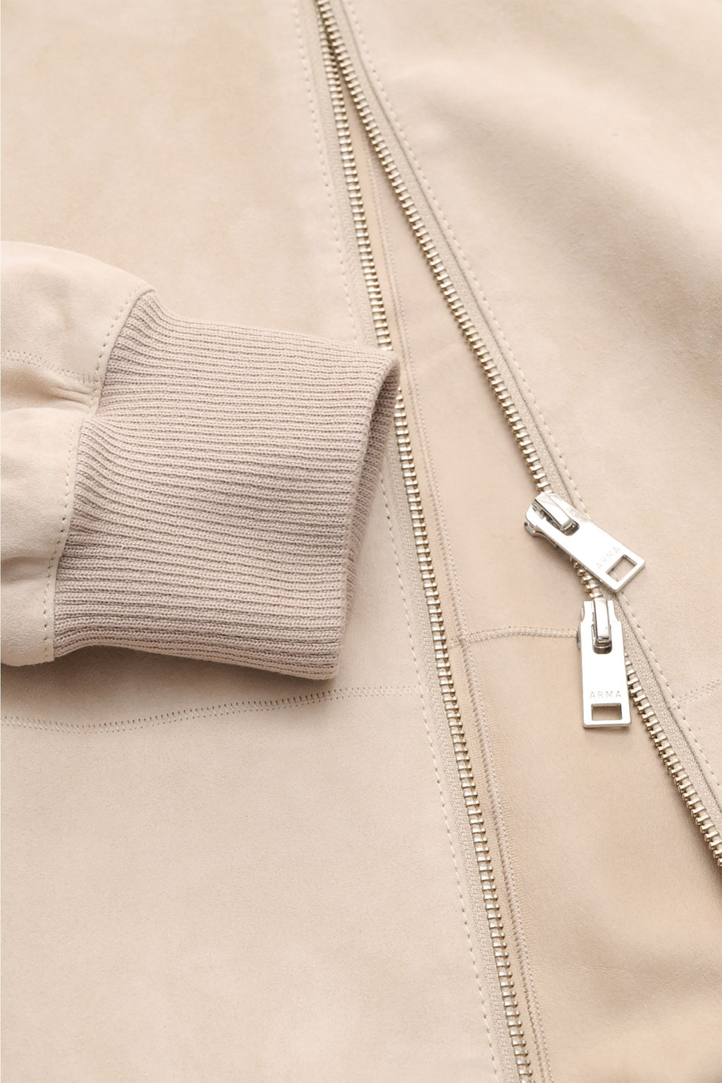 Arma Suede blouson 'Dion' - Sand