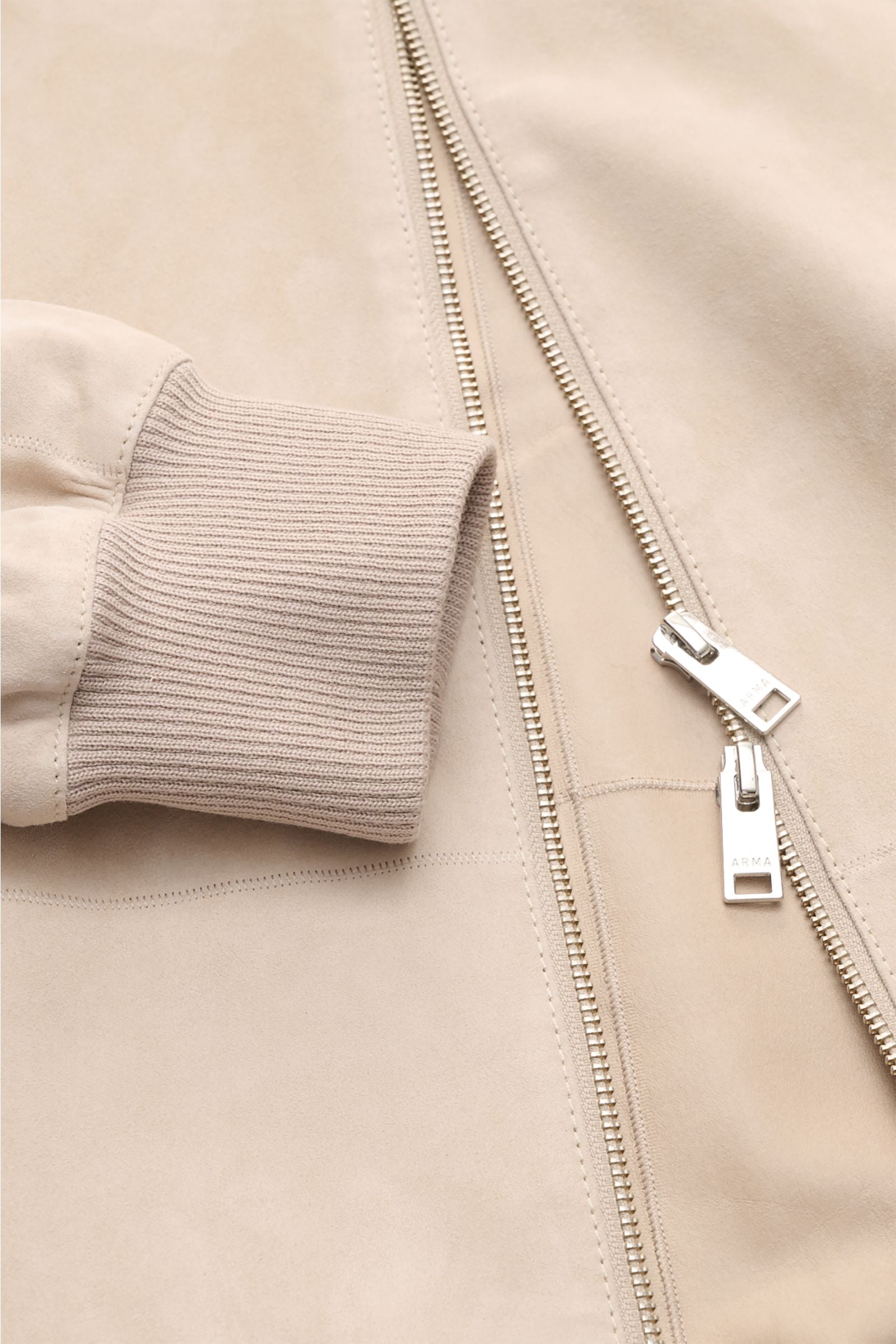 Arma Suede blouson 'Dion' - Sand
