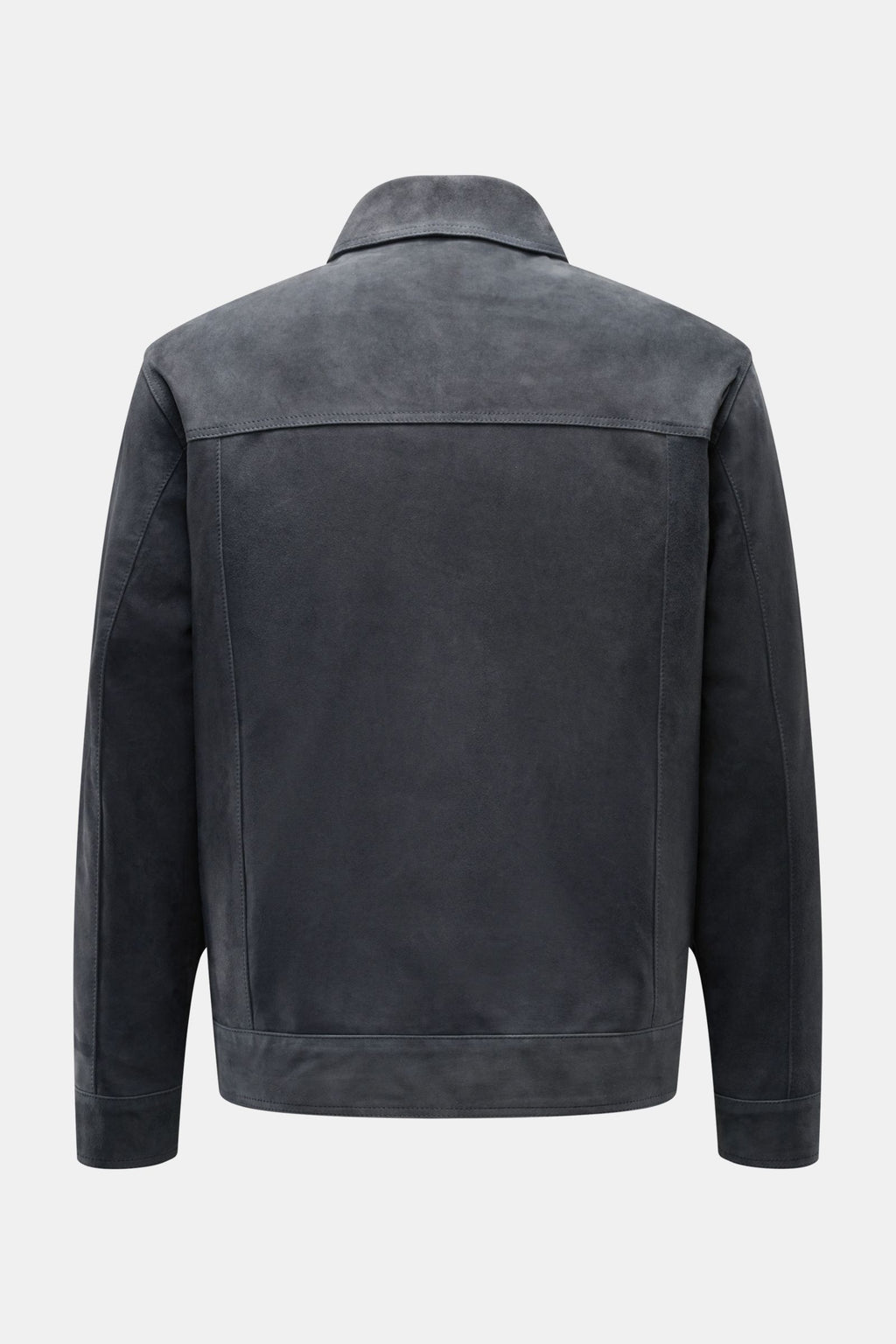 Arma Suede jacket 'Kale' - Anthracite