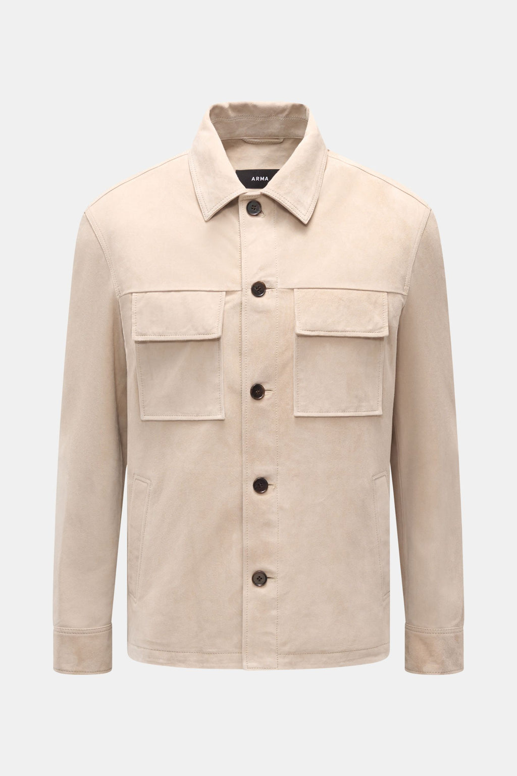 Arma Suede jacket 'Mex' - Sand