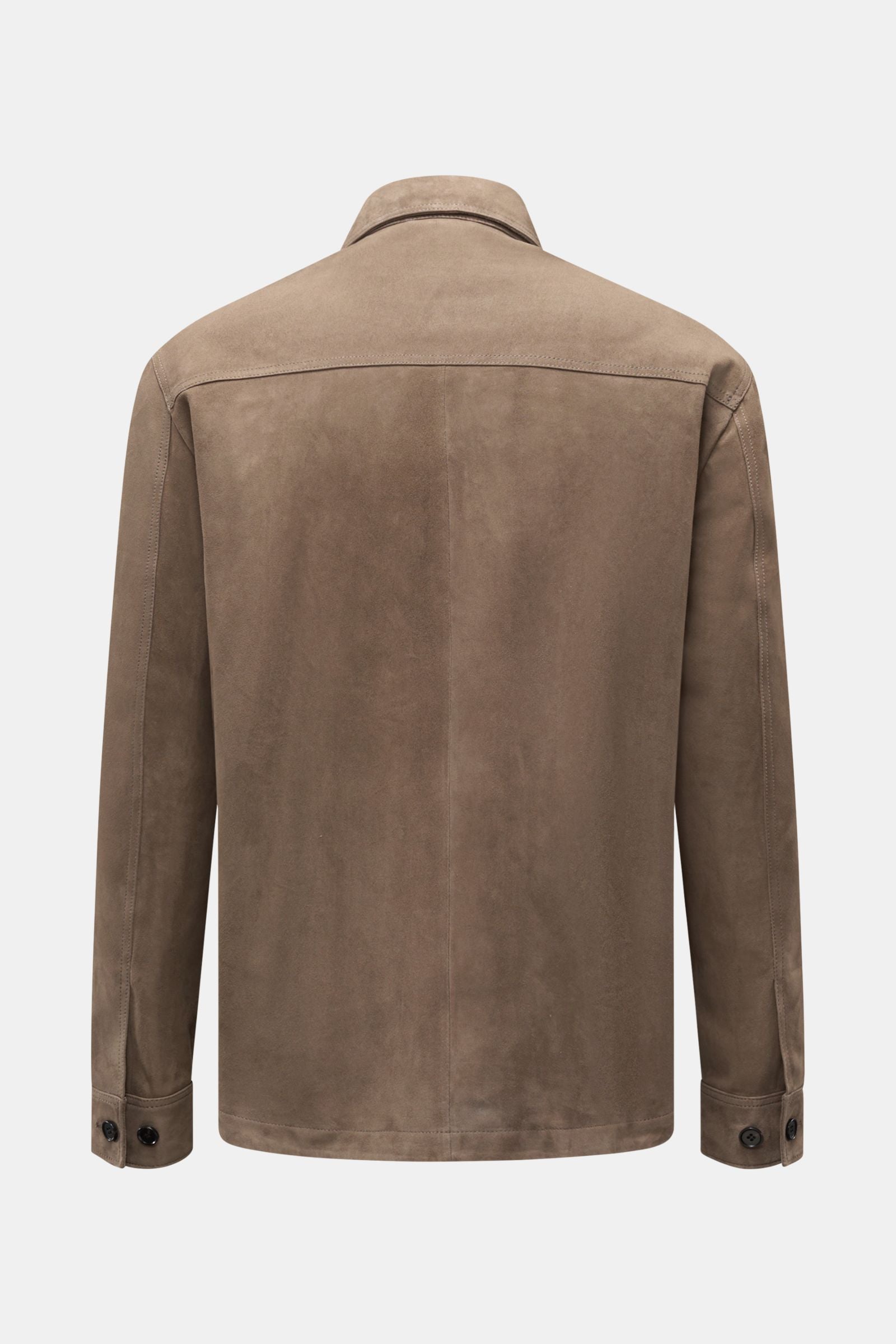 Arma Suede jacket 'Mex' - Khaki