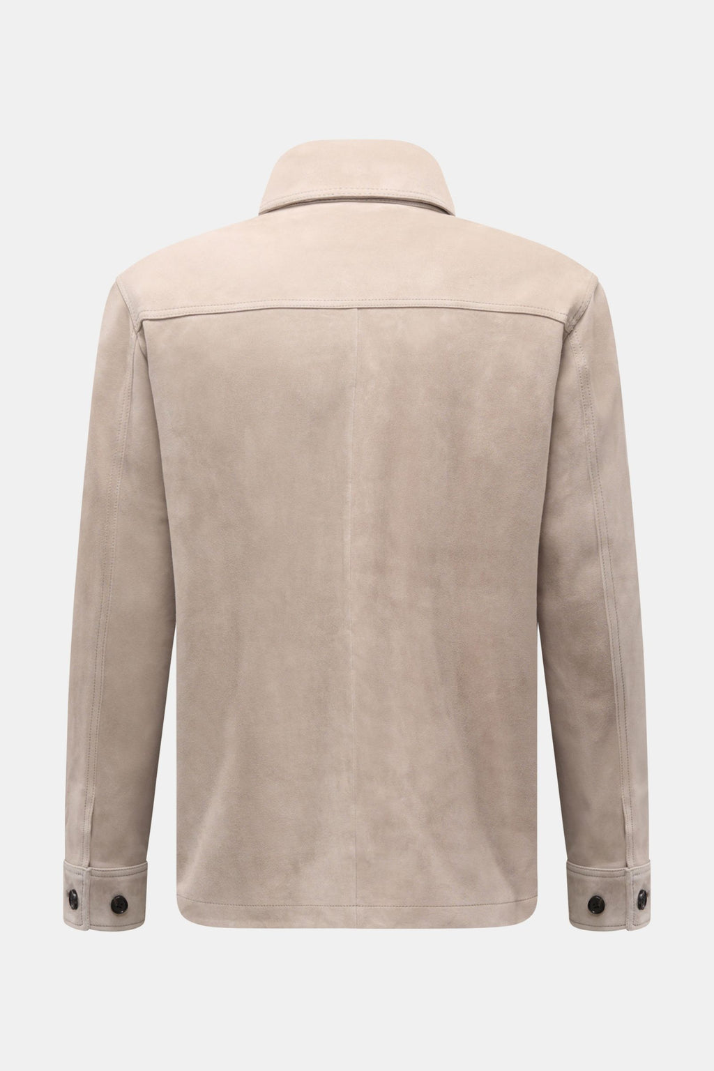Arma Suede jacket 'Mex' - Light grey