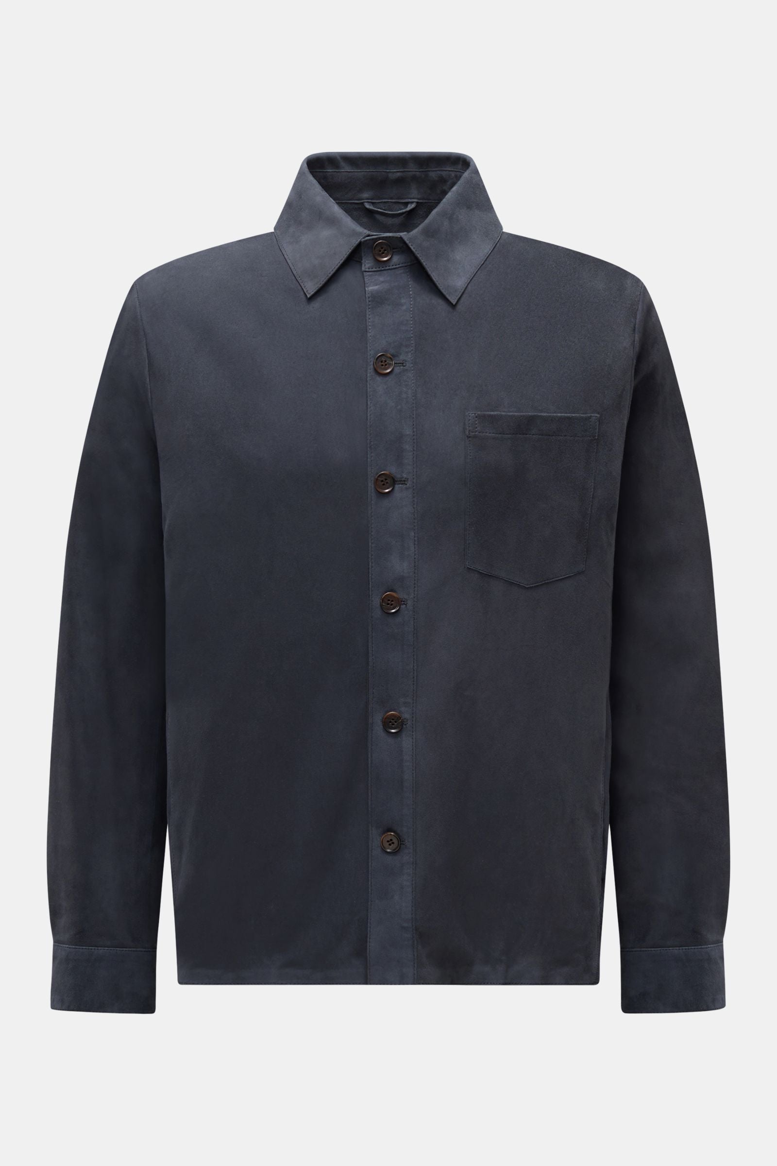Arma Suede jacket 'Dino' - Navy