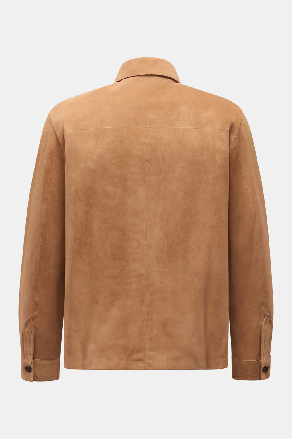 Arma Suede jacket 'Dino' - Light brown