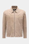 Arma Suede jacket 'Hardin' - Beige