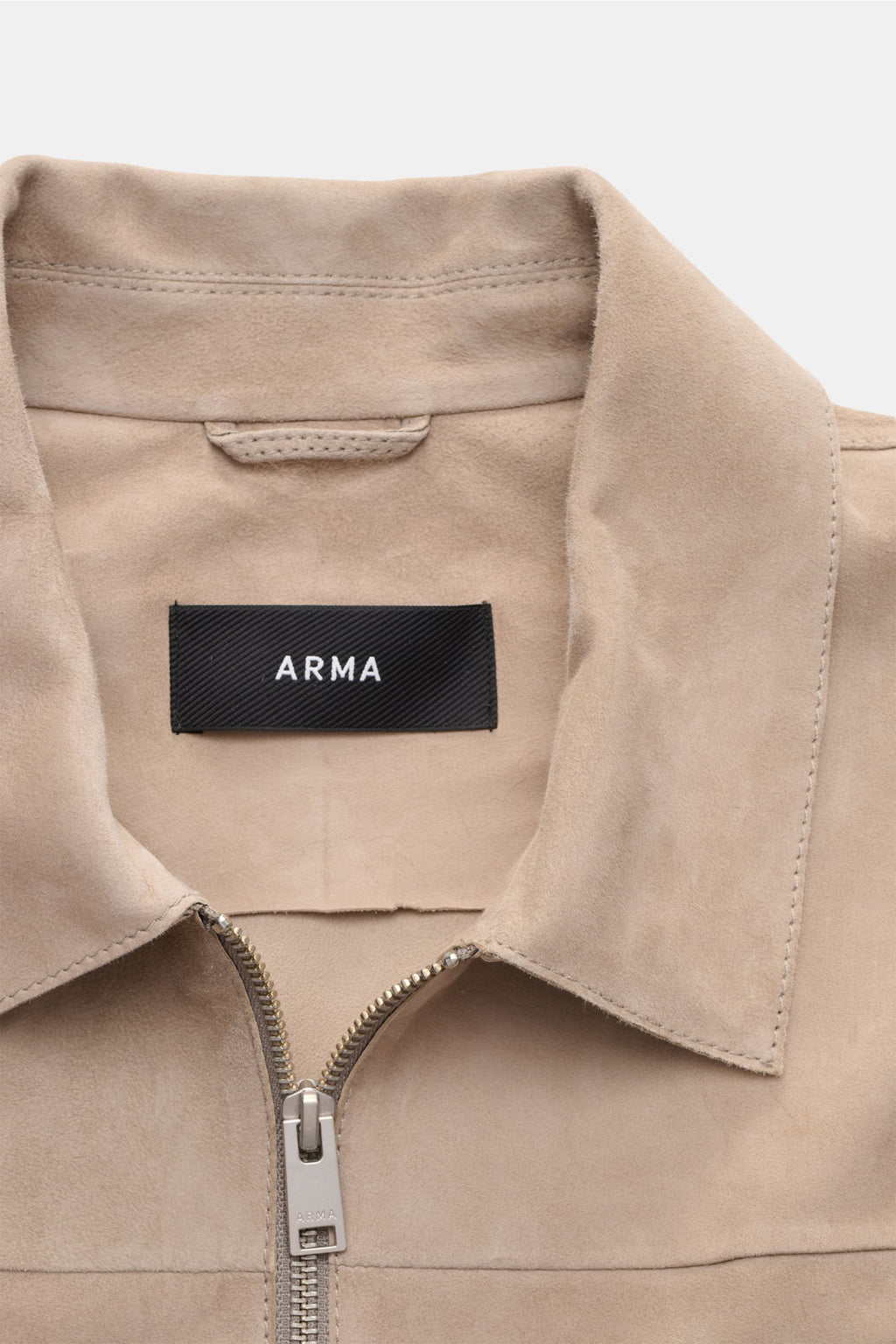 Arma Suede jacket 'Hardin' - Beige