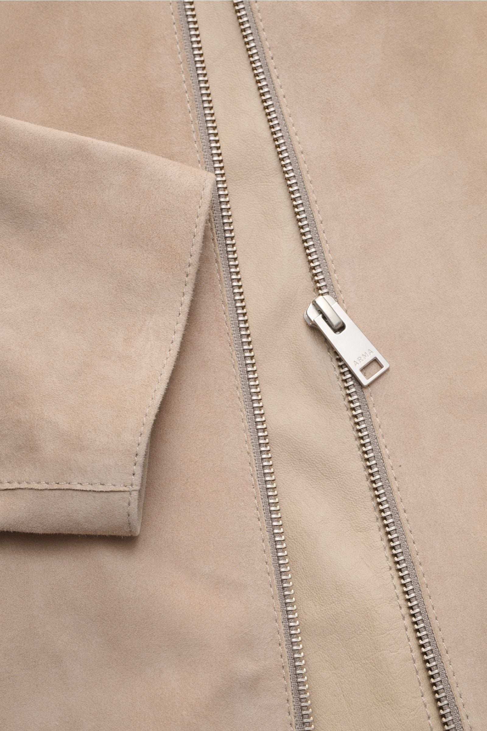 Arma Suede jacket 'Hardin' - Beige