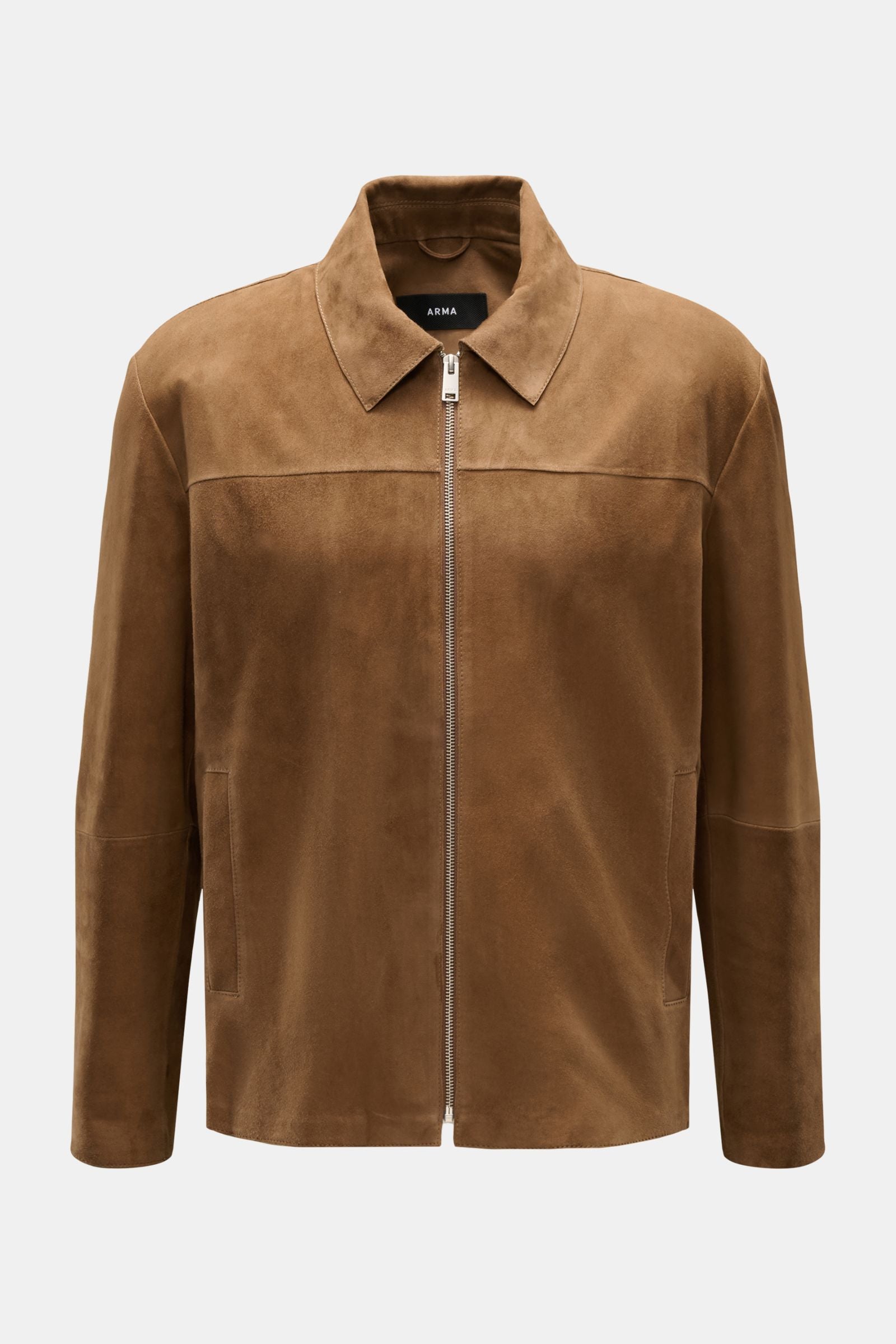 Arma Suede jacket 'Hardin' - Brown