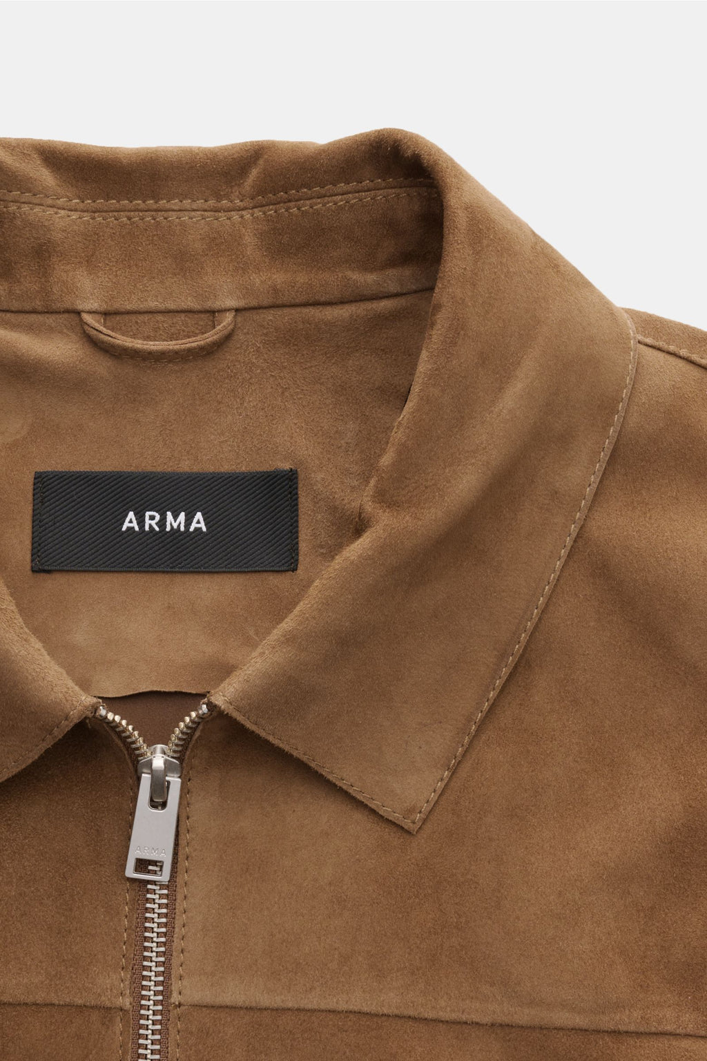 Arma Suede jacket 'Hardin' - Brown