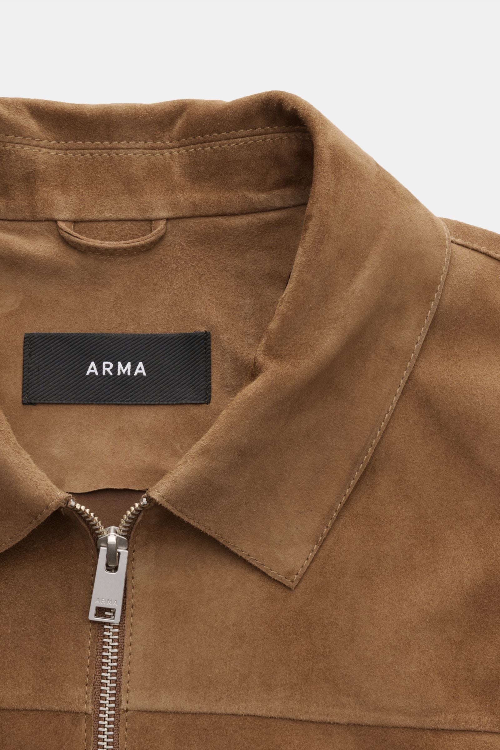 Arma Suede jacket 'Hardin' - Brown