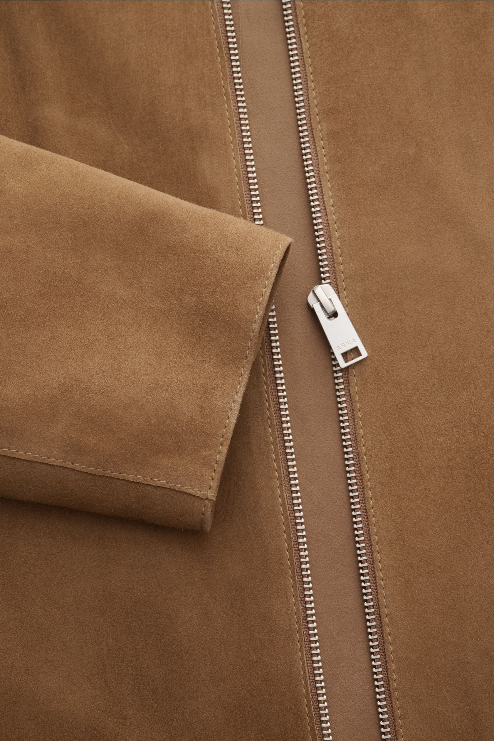 Arma Suede jacket 'Hardin' - Brown