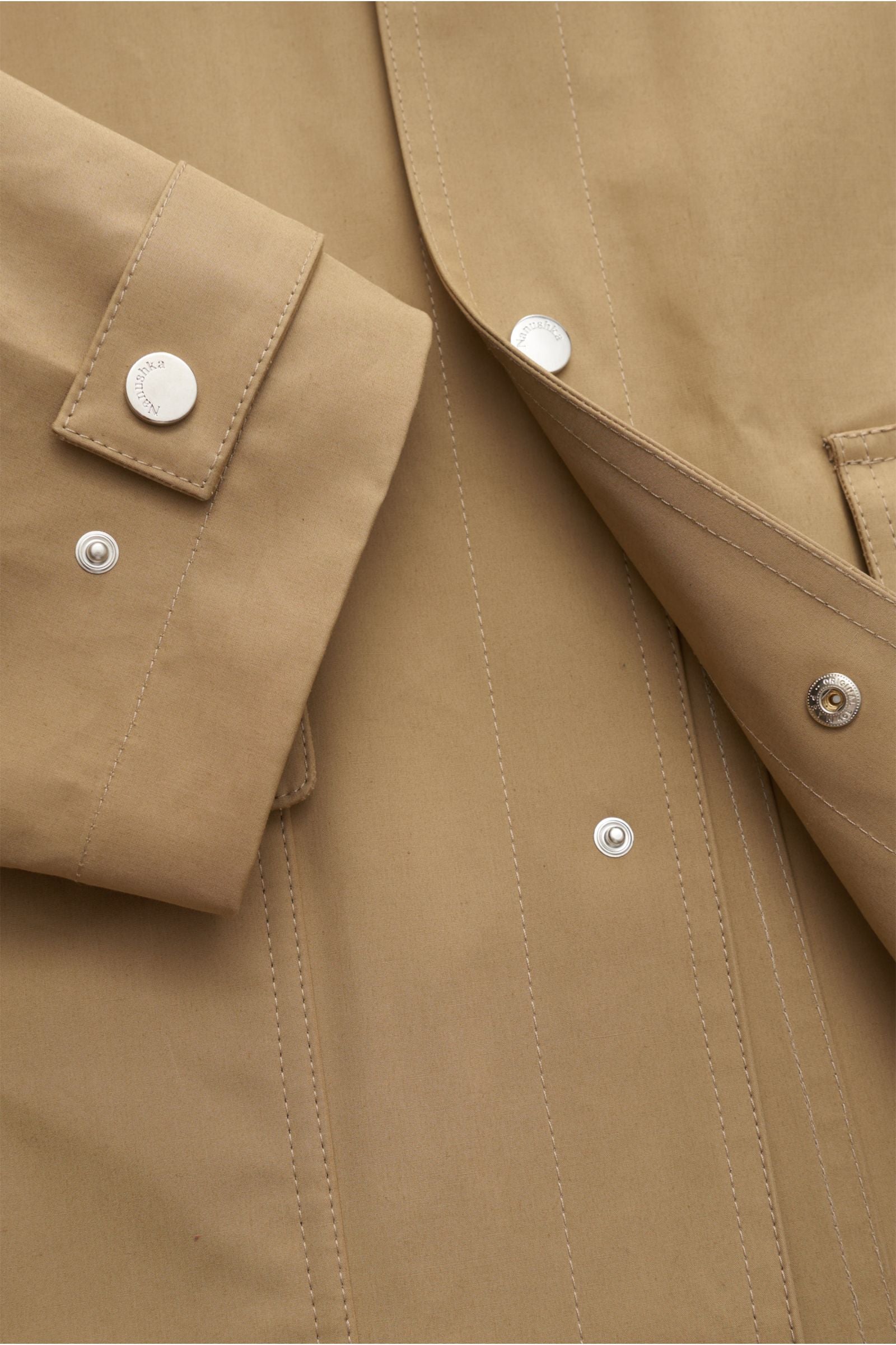 Nanushka Jacket 'Loris' - beige
