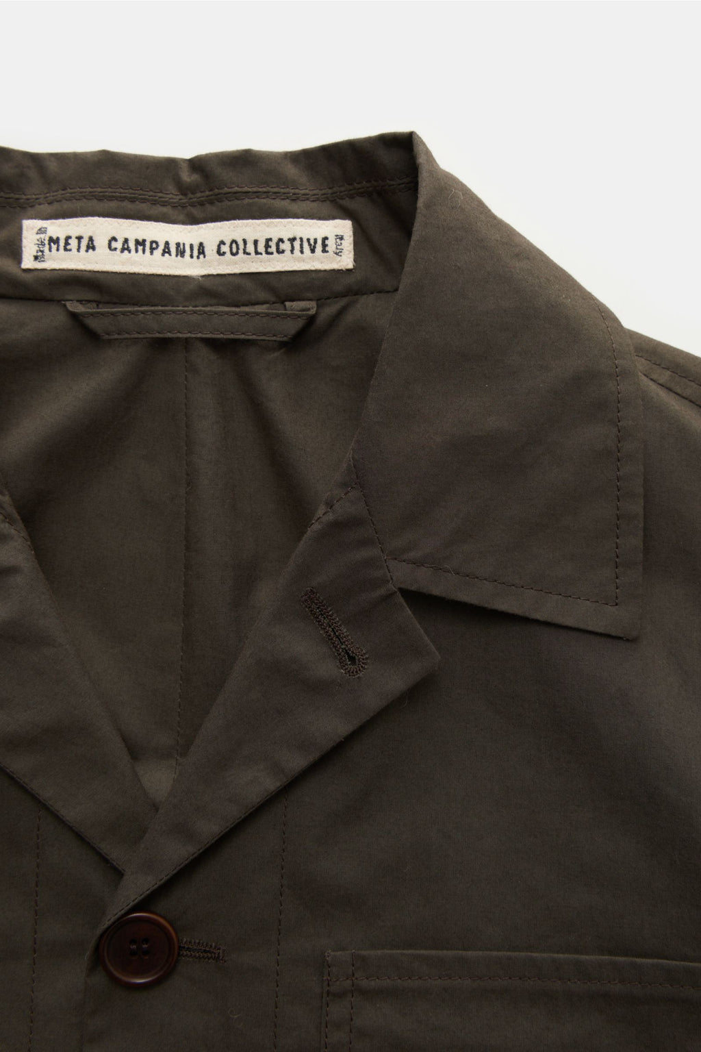 Meta Campania Collective Overshirt 'Julian' - Dark olive