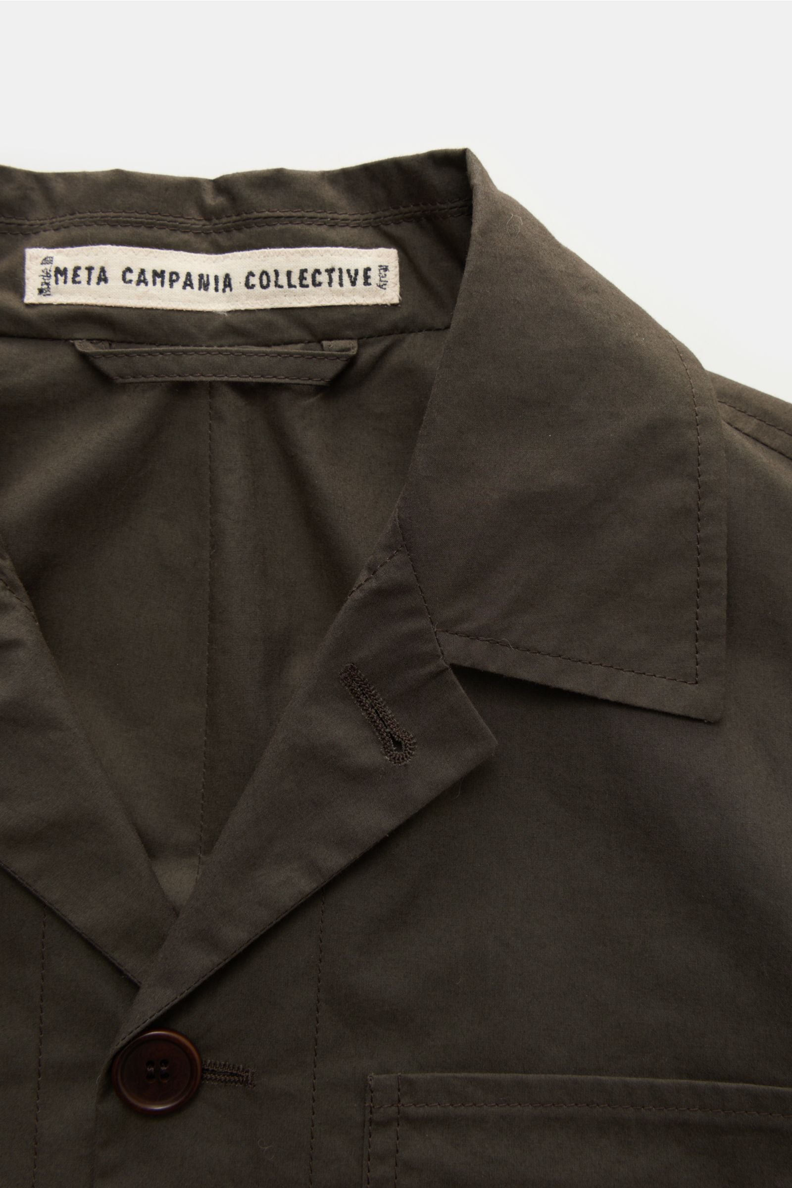 Meta Campania Collective Overshirt 'Julian' - Dark olive